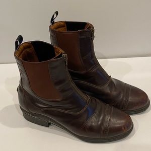 Ariat Cobalt XR Mens Low Zip Brown Boots Size 12 84426